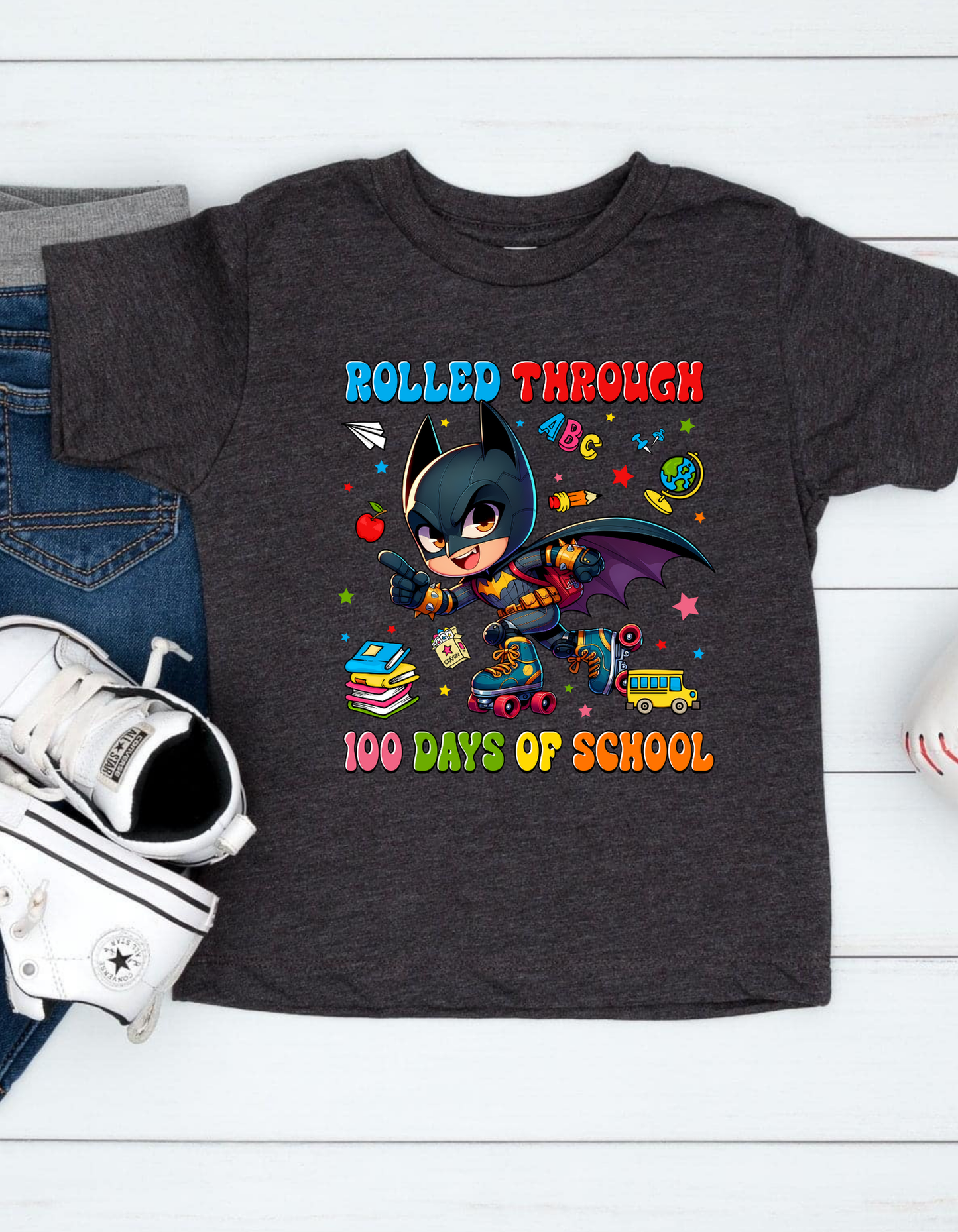 100 days of school superhero's