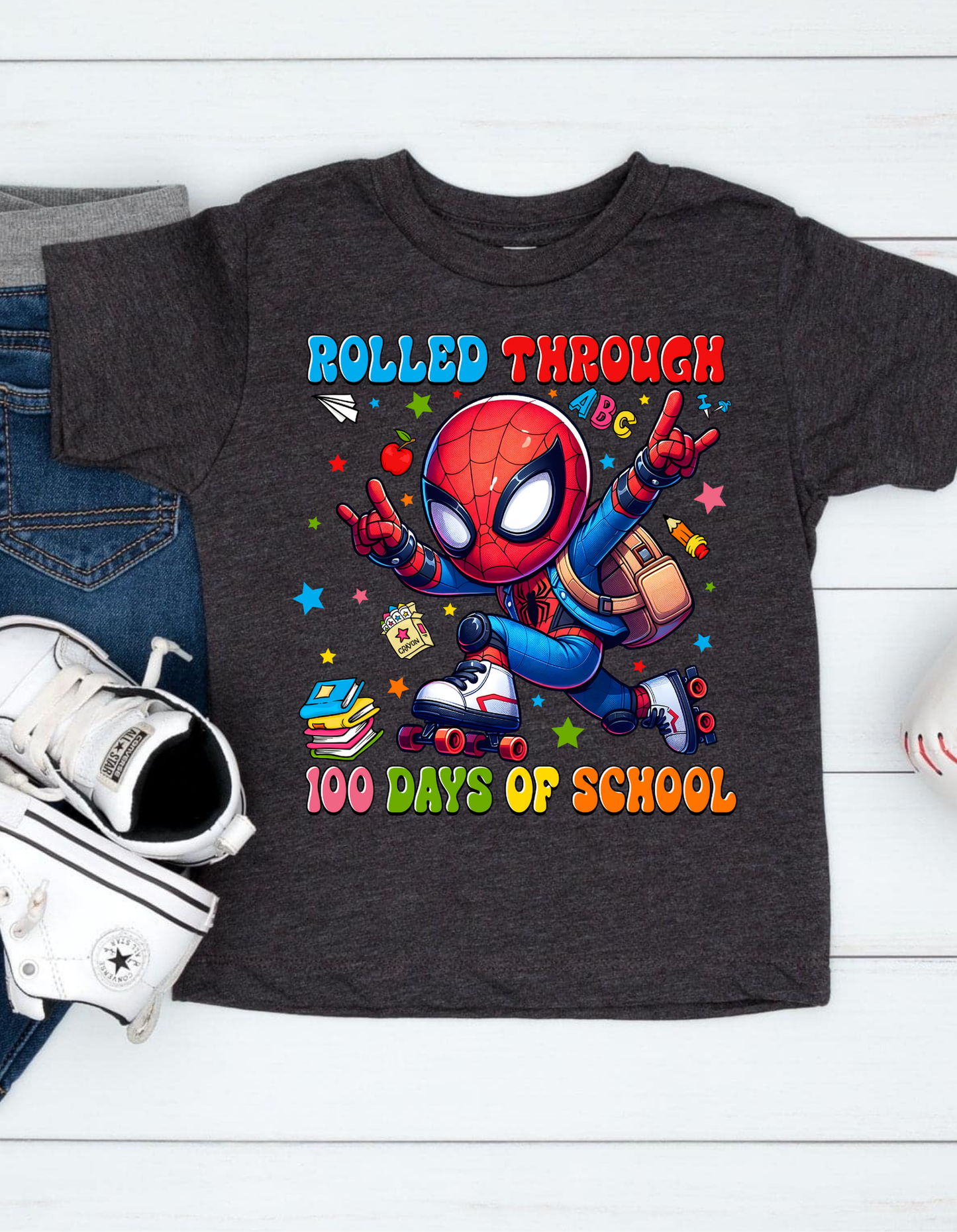100 days of school superhero's