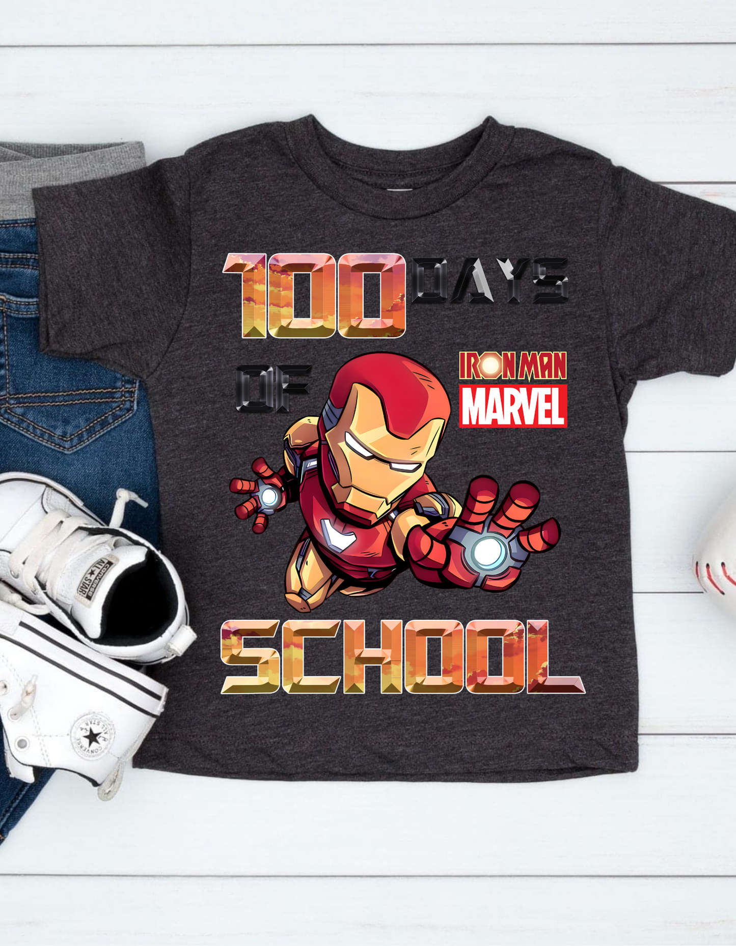 100 days of school superhero's