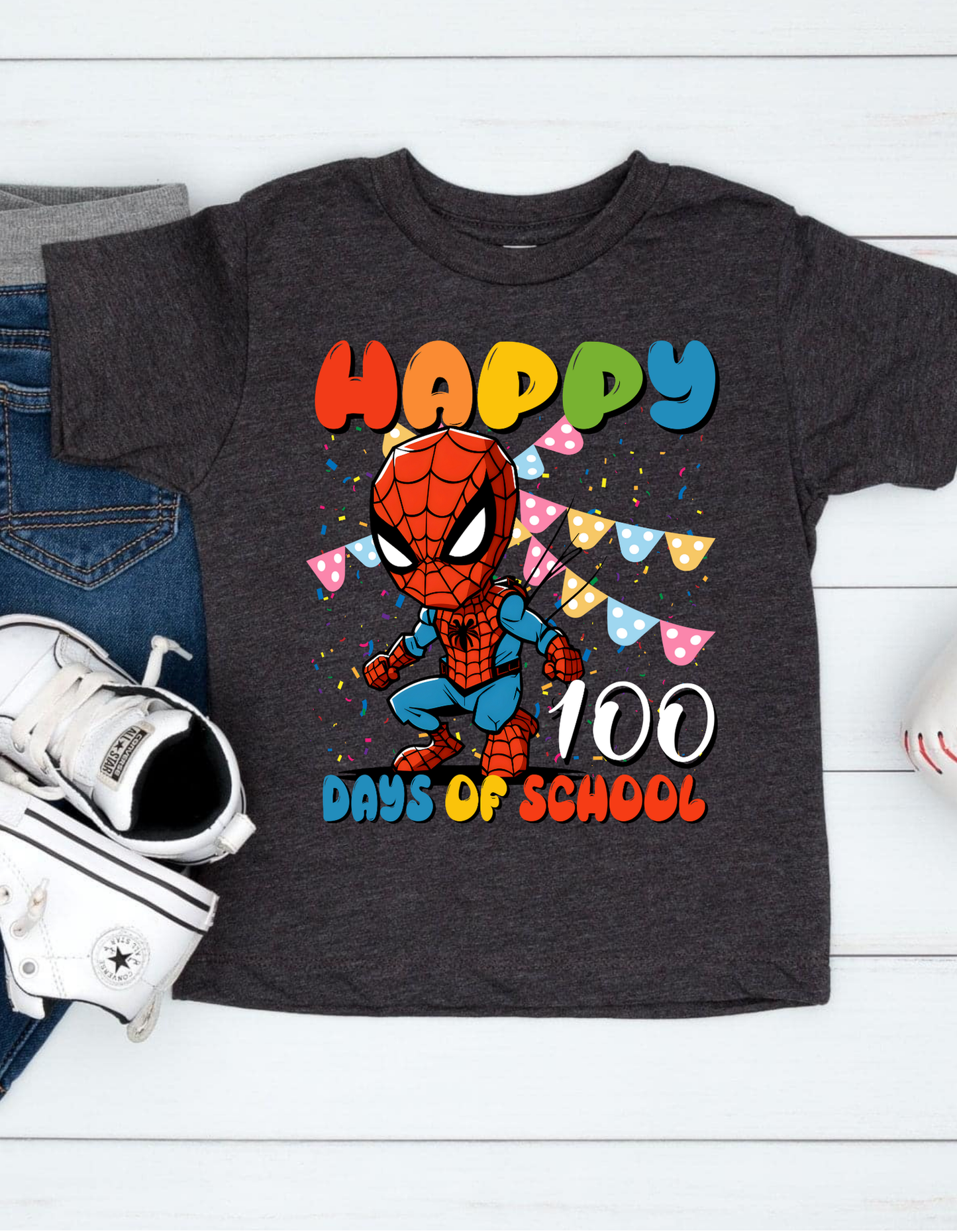 100 days of school superhero's