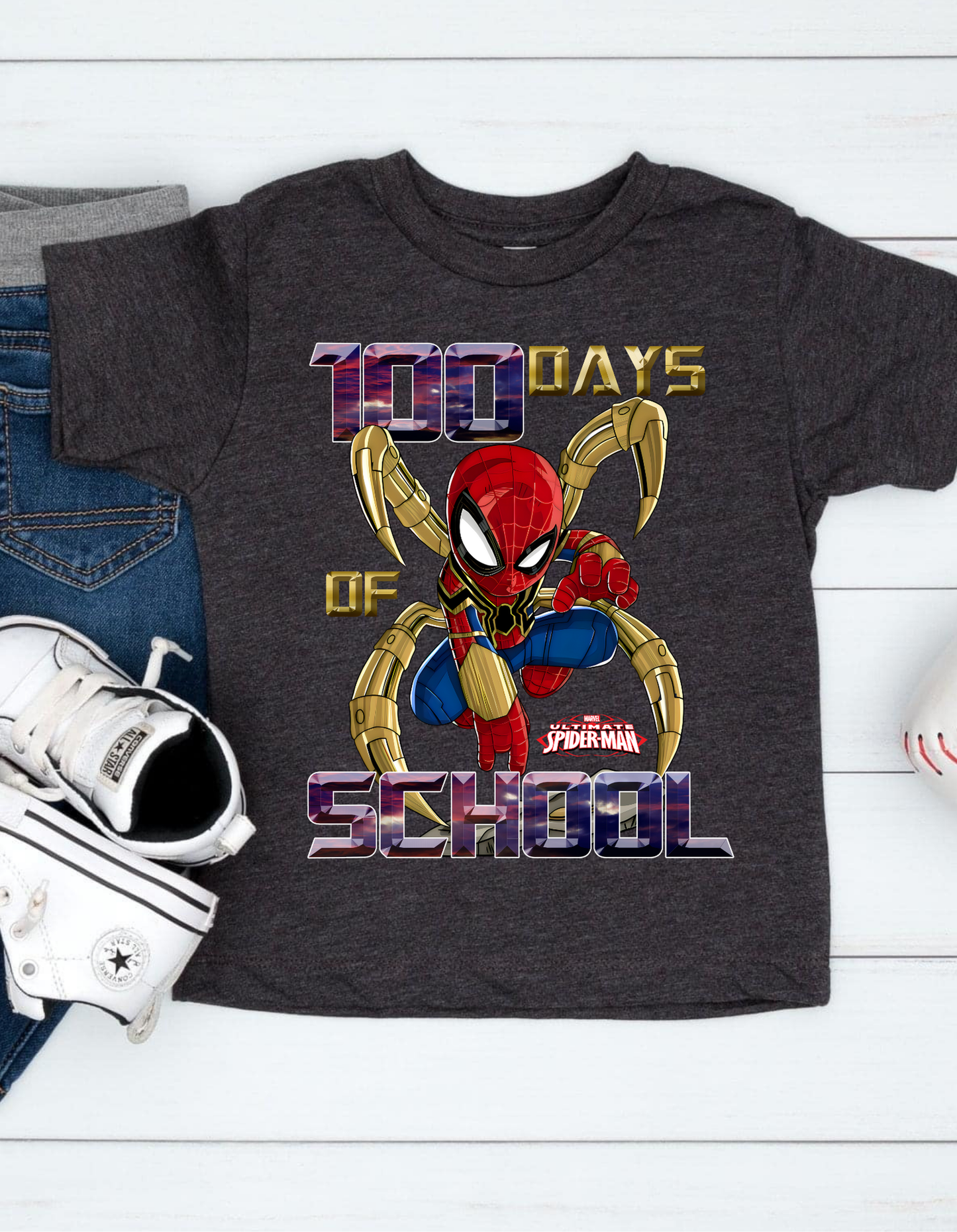 100 days of school superhero's