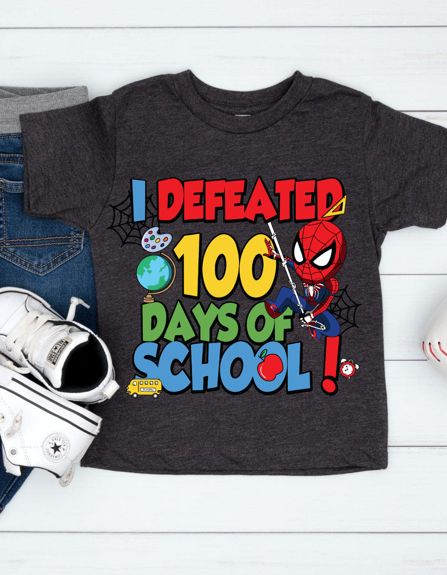 100 days of school superhero's