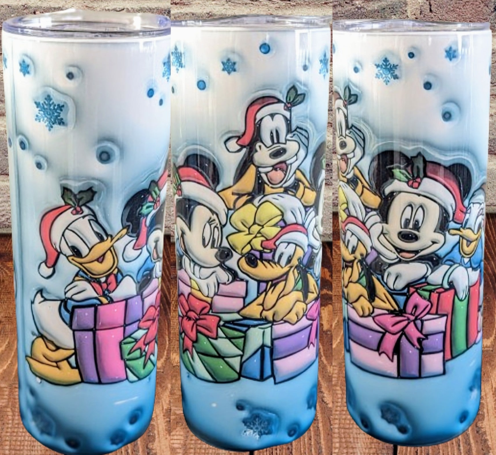 Minne and Mikey and friends Tumblers
