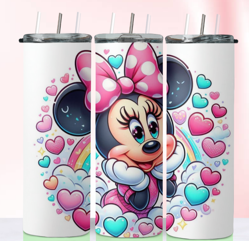 Minne and Mikey and friends Tumblers