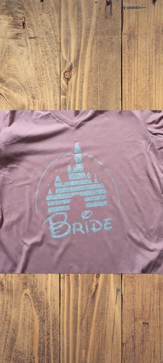 Disney bride shirt xsmall