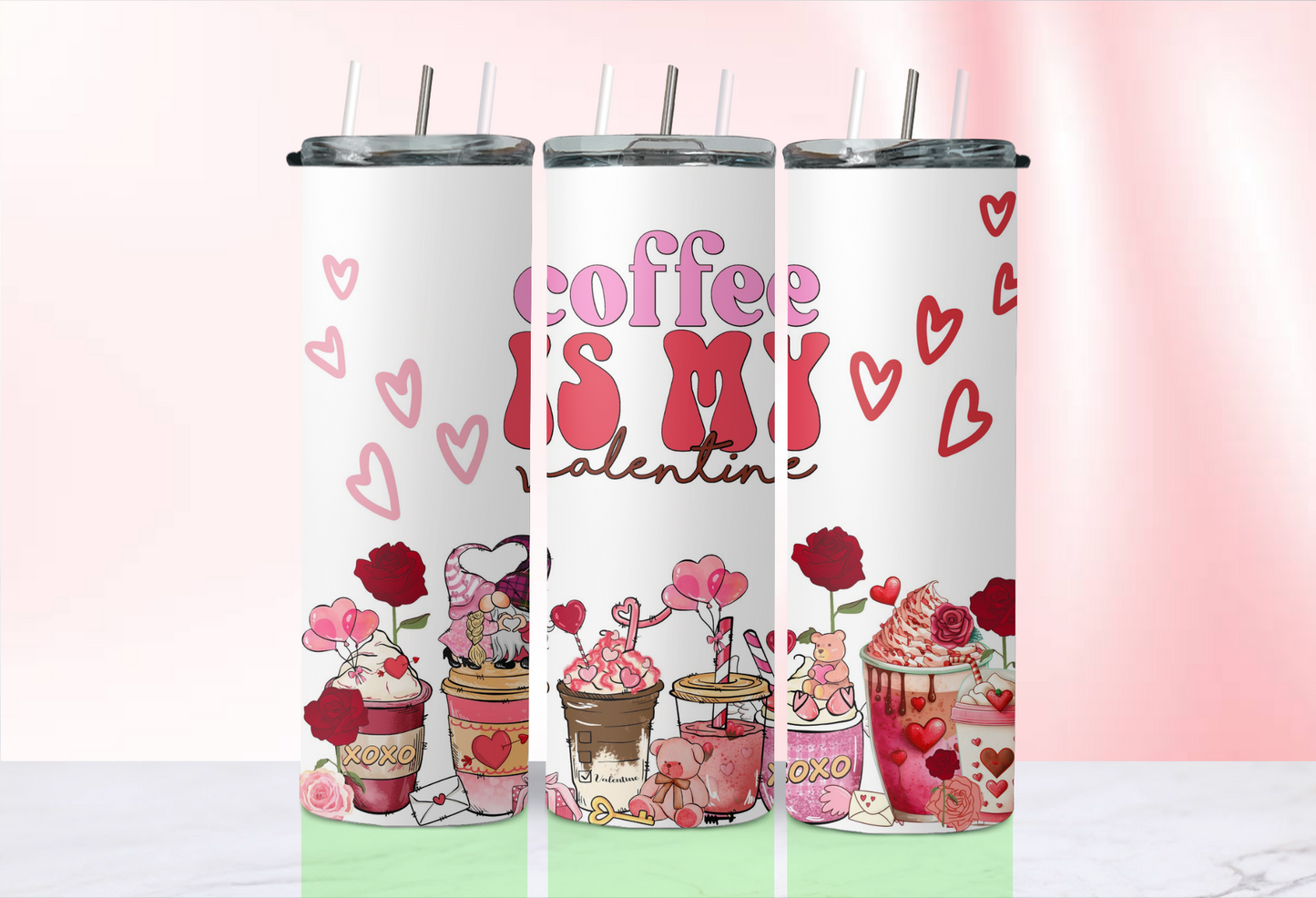 Cute Valentine Day Cups