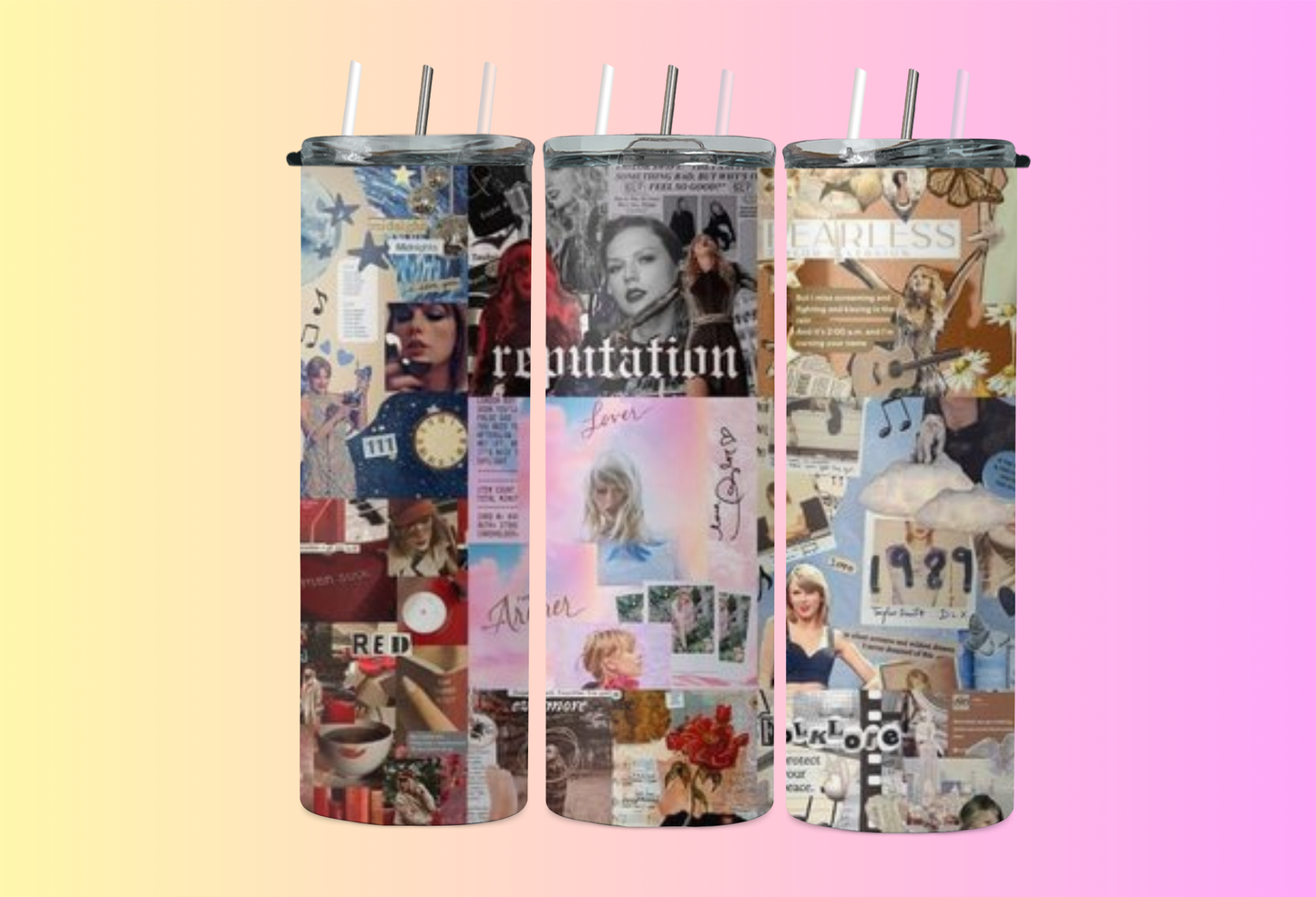Taylor Swift tumblers