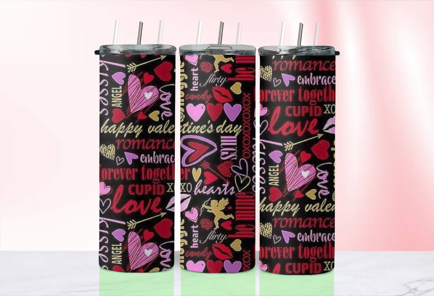 Cute Valentine Day Cups