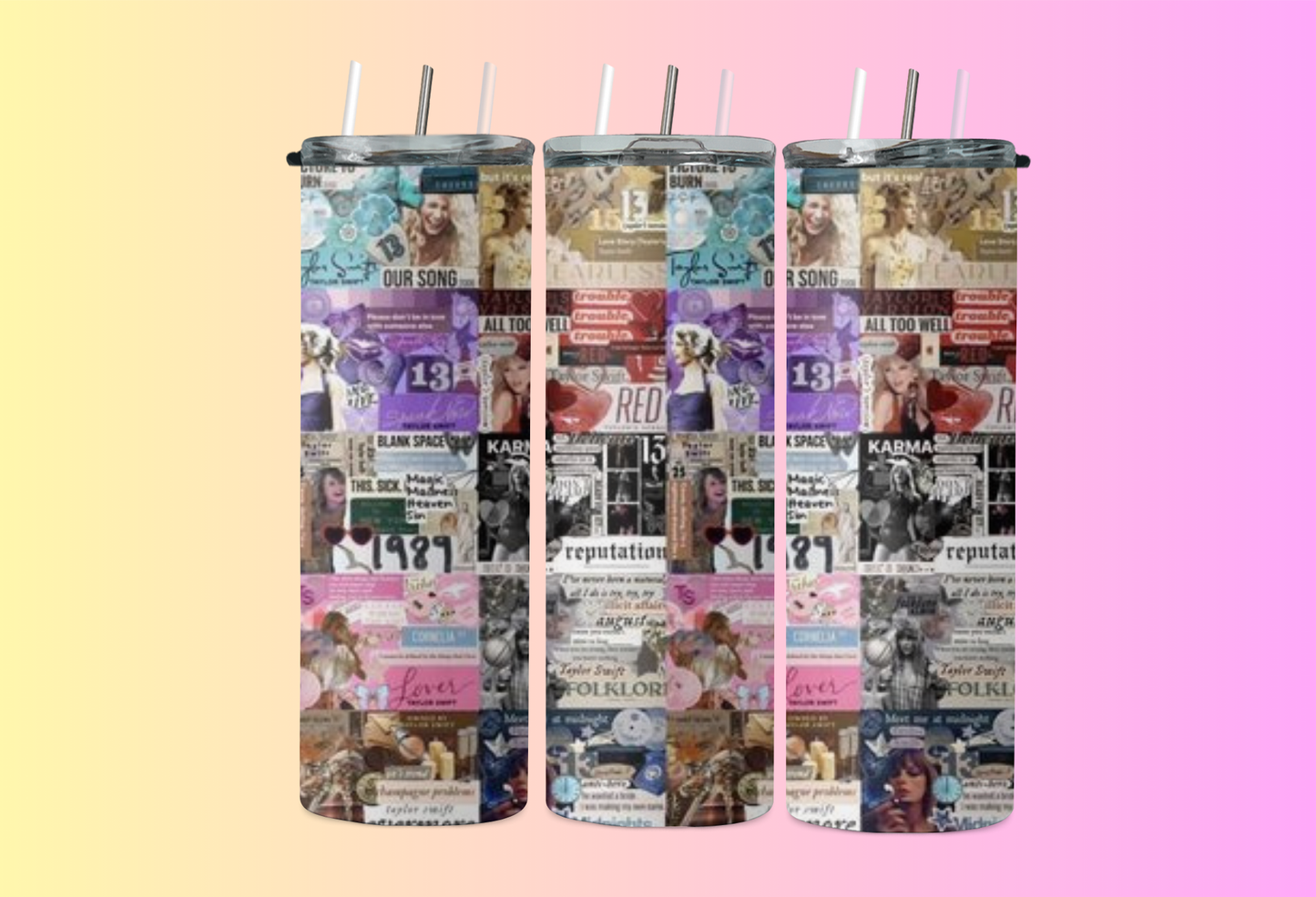 Taylor Swift tumblers