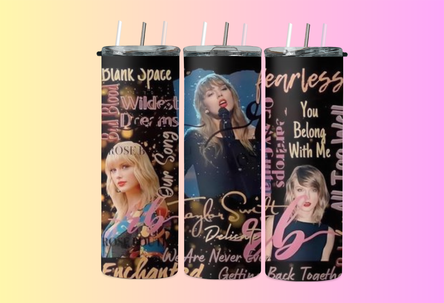 Taylor Swift tumblers