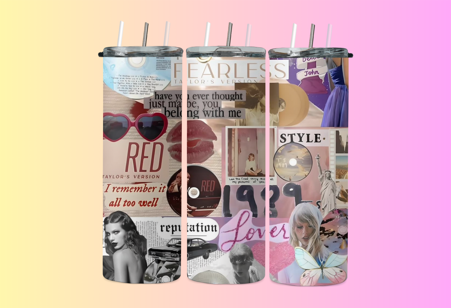 Taylor Swift tumblers