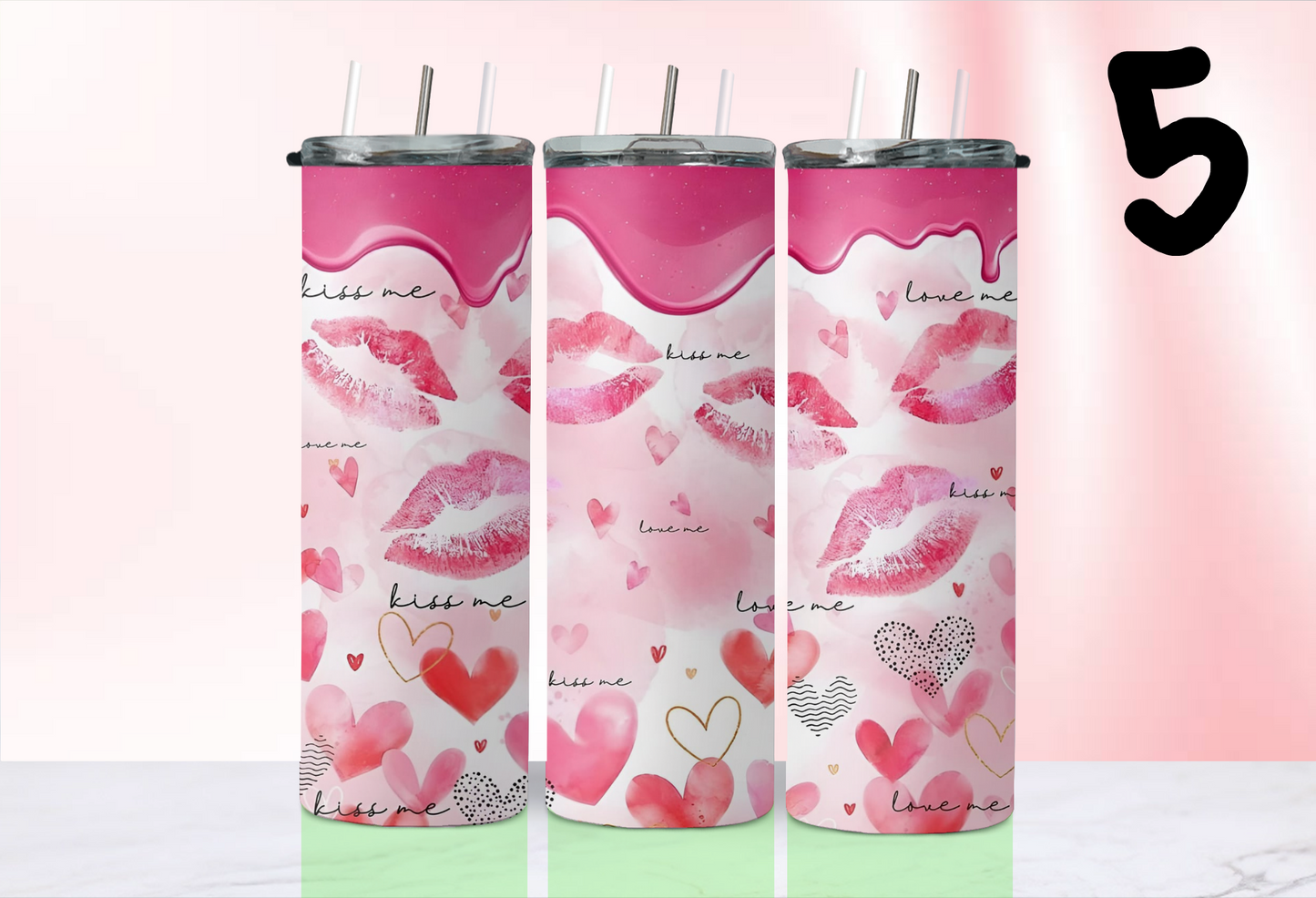 Cute Valentine Day 20oz tumblers