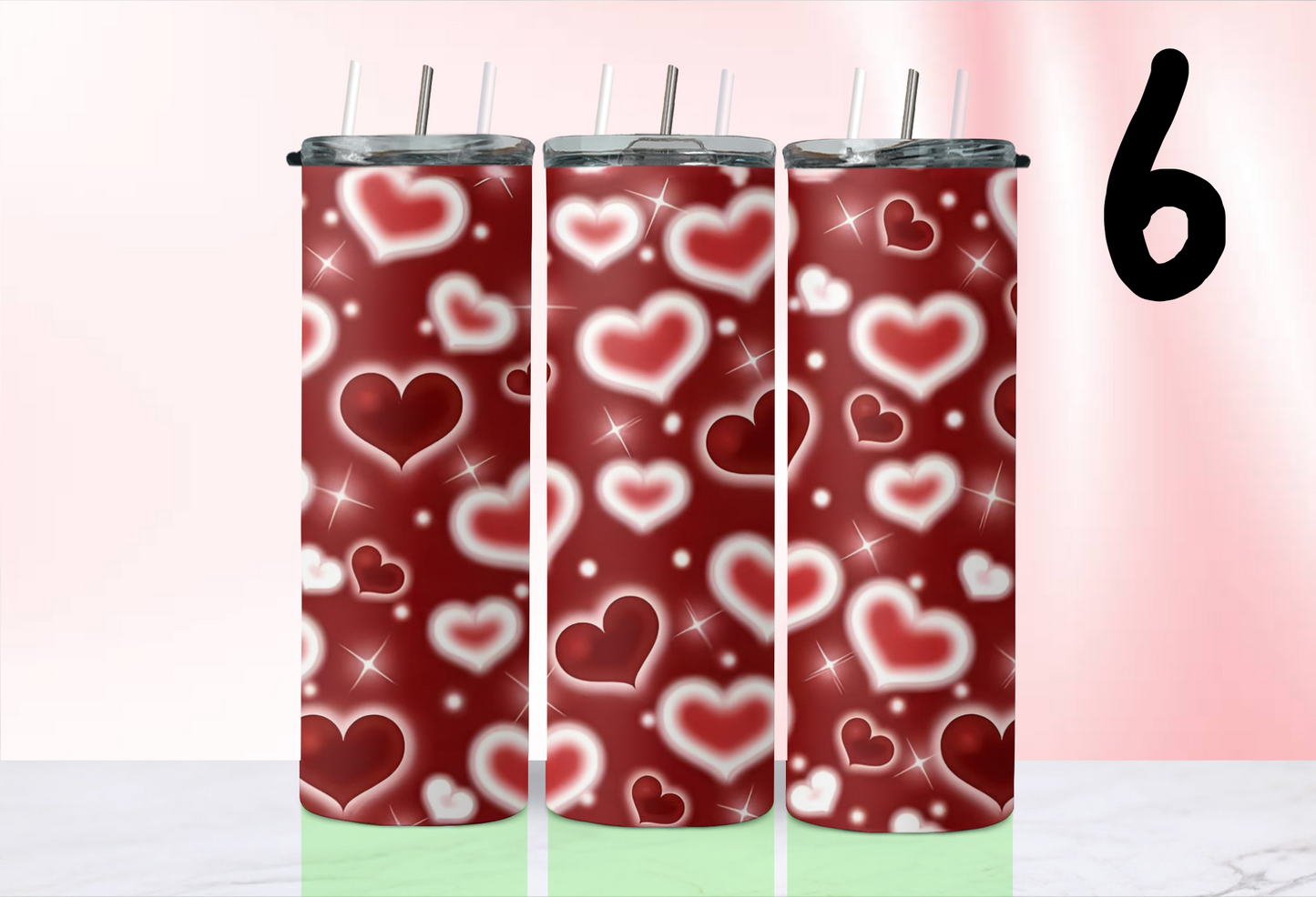 Cute Valentine Day 20oz tumblers