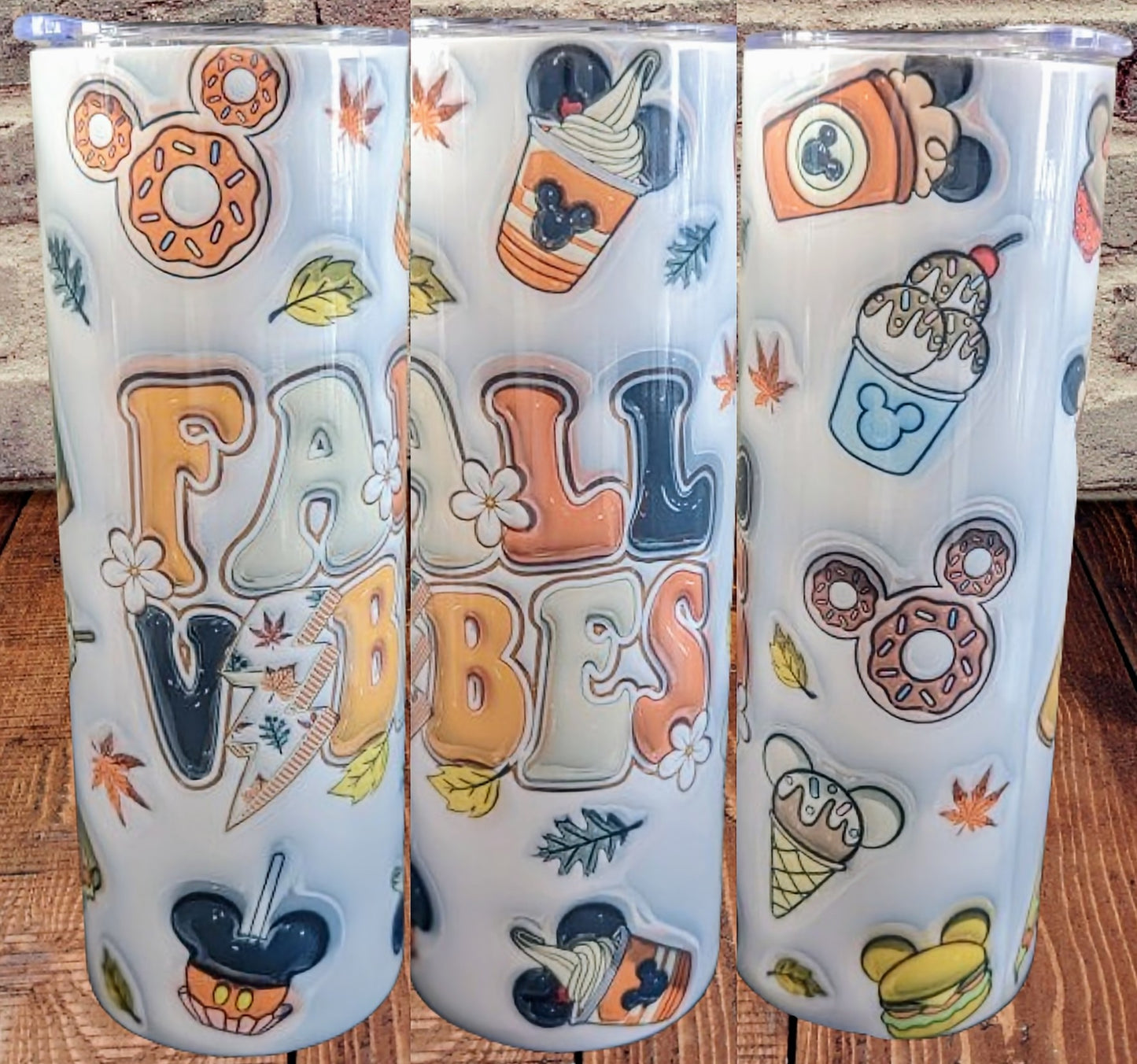 Disney Fall Vibes tumbler