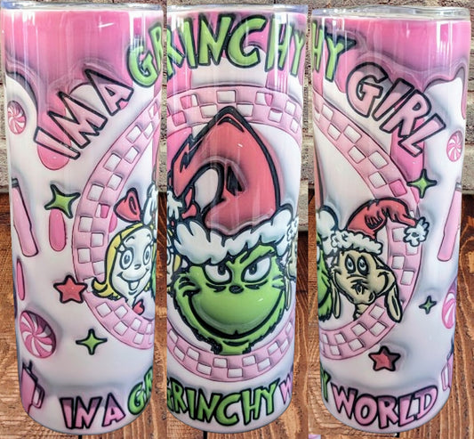 Grinch tumbler