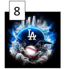 Dodger Tumbler designs